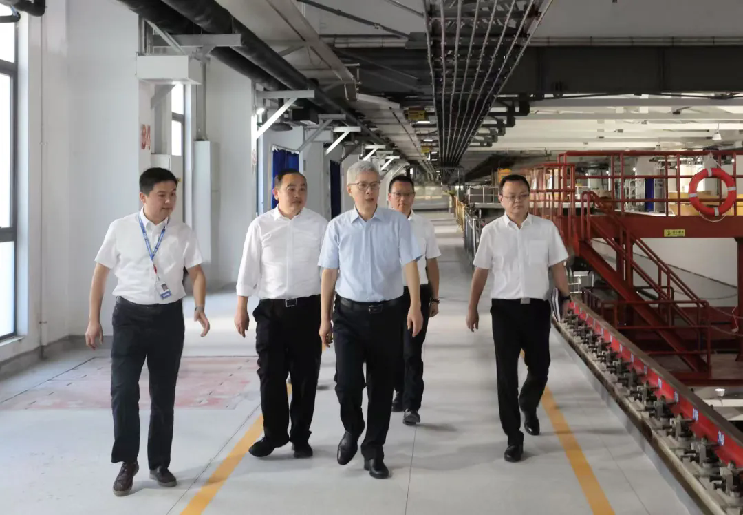 徐鹏调研中船集团无锡地区单位